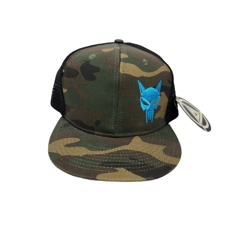 Ally Outdoors NWT Camo Trucker 6 Panel Mesh Cap Hat OS